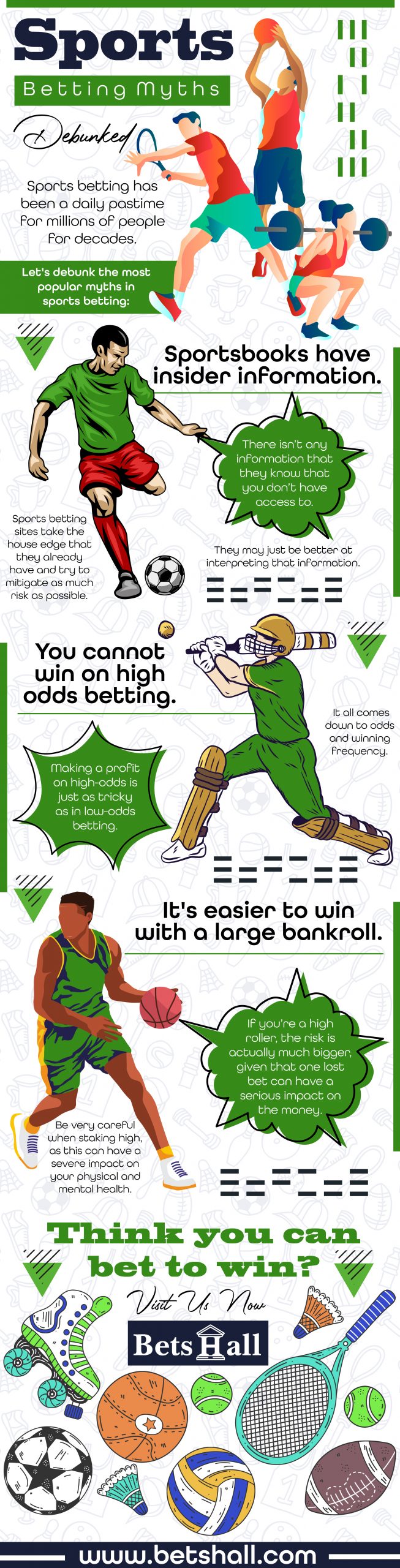 Sports Betting Myths Debunked - Infograph